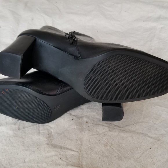 East 5th Women’s Leather Ankle Boots Black 8M - Picture 16 of 16